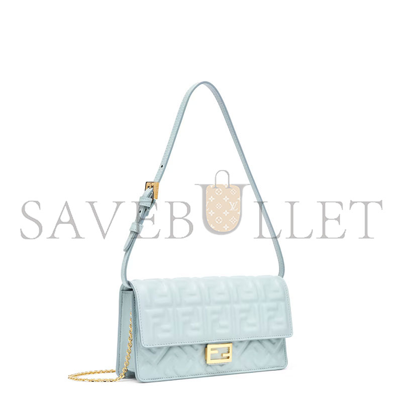 F**di wallet on chain baguette 8m0498aajdf1npu (21*11.5*5cm)